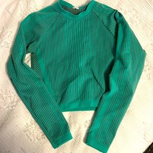 Stay Stylish & Supported w/ Fabletics Bri Ribbed Compression Crop Top